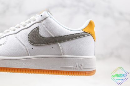 Where Nike Air Force 1 White-Chrome Yellow-Grey