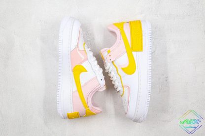 Wmns Nike Air Force 1 Shadow Sunshine Yellow Swoosh