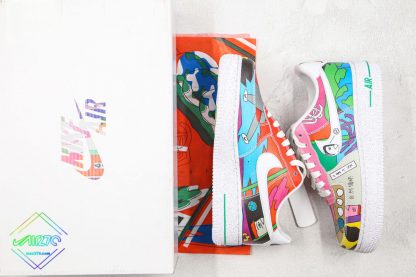 custom Ruohan Wangs Nike Air Force 1 Low Multicolour