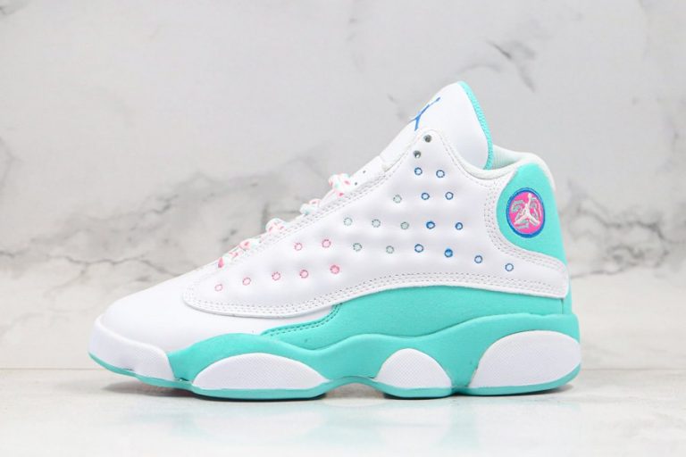 air jordan 13 retro aurora green