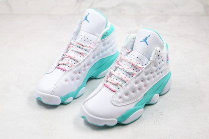 2020 Air Jordan 13 GS Aurora Green 439358-100 Front