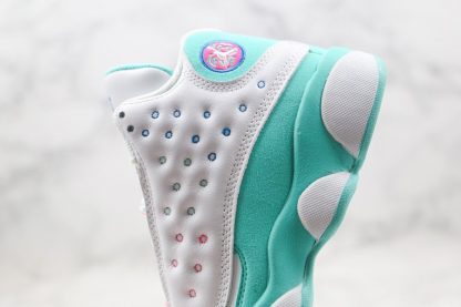 2020 Air Jordan 13 GS Aurora Green 439358-100 Panel