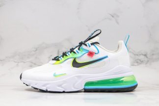 New Nike Air Max 270 React Worldwide White CK6457-100