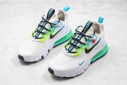 New Nike Air Max 270 React Worldwide White CK6457-100 Front