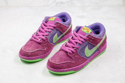 New Nike SB Dunk Low Purple Skunk Front