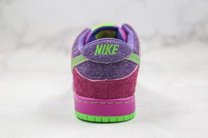 New Nike SB Dunk Low Purple Skunk Heel
