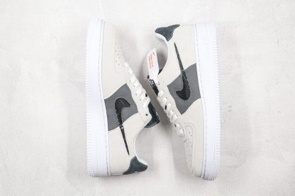 Nike Air Force 1 LV8 White Iron Grey Off Noir Pair