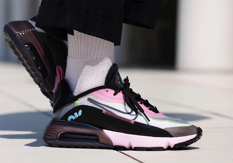 Nike Air Max 2090 Miami Nights Pink Foam On Feet
