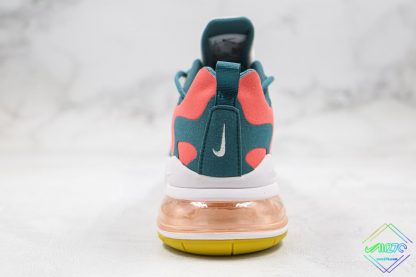 Nike Air Max 270 React Midnight Turquoise heel