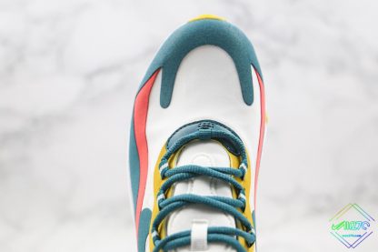 Nike Air Max 270 React Midnight Turquoise upper