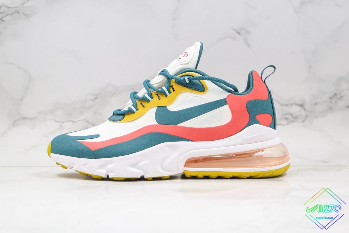Nike Air Max 270 React Midnight Turquoise Italian Spin