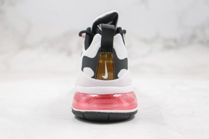 Nike Air Max 270 React Tortoise Shell Sail Barely Rose Black Heel