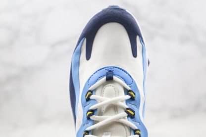 Nike Air Max 270 React UNC White Midnight Navy-University Blue Upper