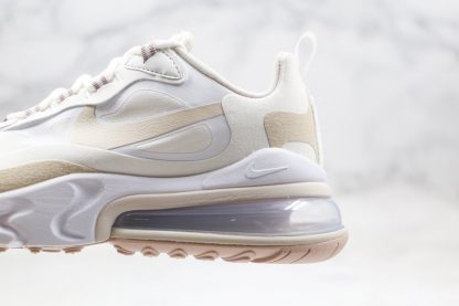 Nike Air Max 270 React WMNS Summit White Light Orewood Brown Sale