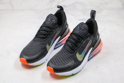 Nike Air Max 270 SE Double-Swoosh Black Colorful Front