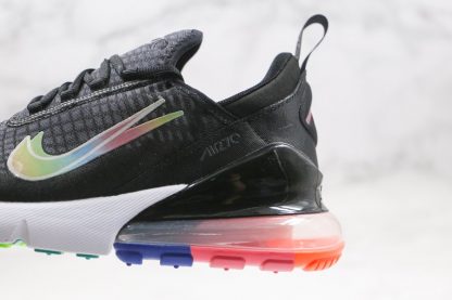 Nike Air Max 270 SE Double-Swoosh Black Colorful Panel