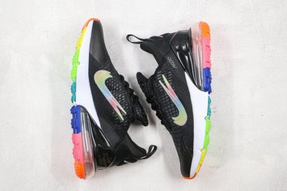 Nike Air Max 270 SE Double-Swoosh Black Colorful Top