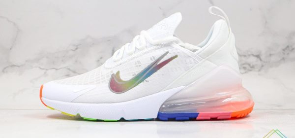 Nike Air Max 270 White Layered swoosh