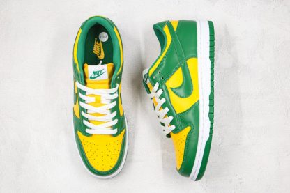 Nike Dunk Low SP Brazil Varsity Maize Pine Green-White CU1727-700