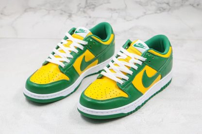 Nike Dunk Low SP Brazil Varsity Maize Pine Green-White Front