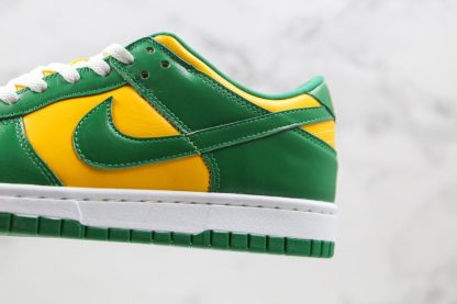 Nike Dunk Low SP Brazil Varsity Maize Pine Green-White Sale