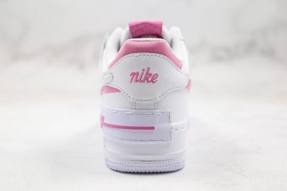 Nike Wmns Air Force 1 Shadow Magic Flamingo White Cherry Blossom Pink Heel