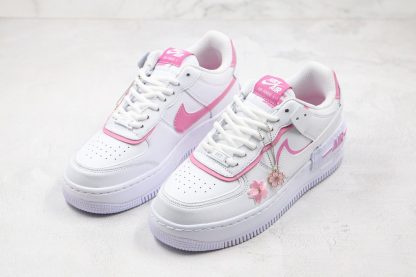 Nike Wmns Air Force 1 Shadow Magic Flamingo White Pink Front