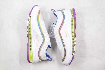 Nike Wmns Air Max 97 SE White Iridescent Stripes CW2456-100 Top