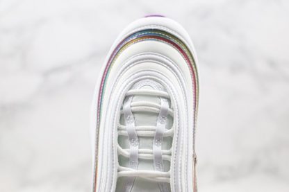 Nike Wmns Air Max 97 SE White Iridescent Stripes CW2456-100 Upper