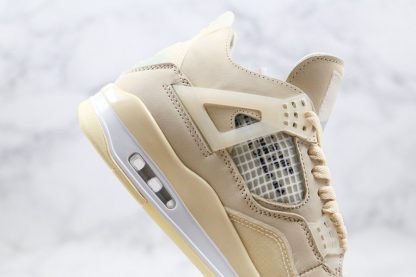 Off-White x Air Jordan 4 SP Sail Medial