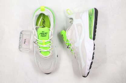 Shop Nike Air Max 270 React Vast Grey Ghost Green-White CU3447-001