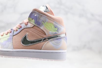 Air Jordan 1 Mid SE P(HER)SPECTIVE Peach Multi Panel