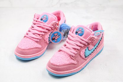 Grateful Dead Dunks SB Low Digital Pink Aqua Blue Front