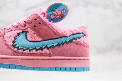 Grateful Dead Dunks SB Low Digital Pink Aqua Blue Panel