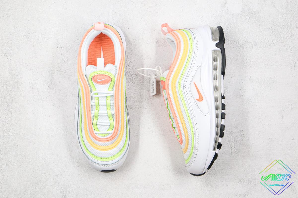 nike air max 97 essential white melon tint