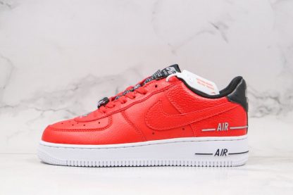 Nike Air Force 1 07 LV8 Double Air Pack Laser Crimson CJ1379-600