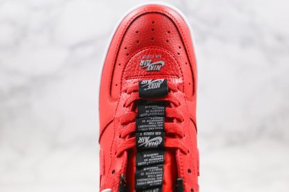 Nike Air Force 1 07 LV8 Double Air Pack Laser Crimson CJ1379-600 Upper