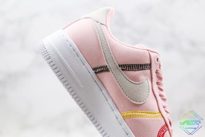 Nike Air Force 1 07 LX Silt Red Soft Pink swoosh