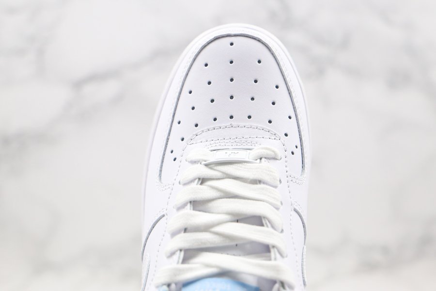 New Nike Air Force 1 GS White/Hydrogen Blue To Buy