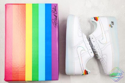 Nike Air Force 1 Low Be True-Pride Month iridescent box