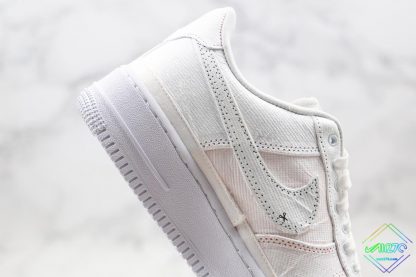 Nike Air Force 1 Low Tear-Away White close look