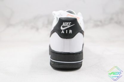 Nike Air Force 1 Low White Black Midsole heel
