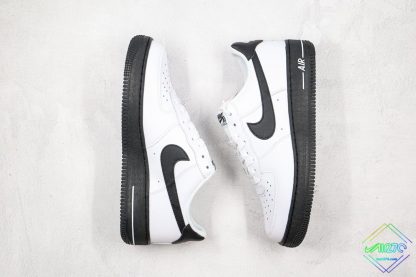 Nike Air Force 1 Low White Black Midsole swoosh