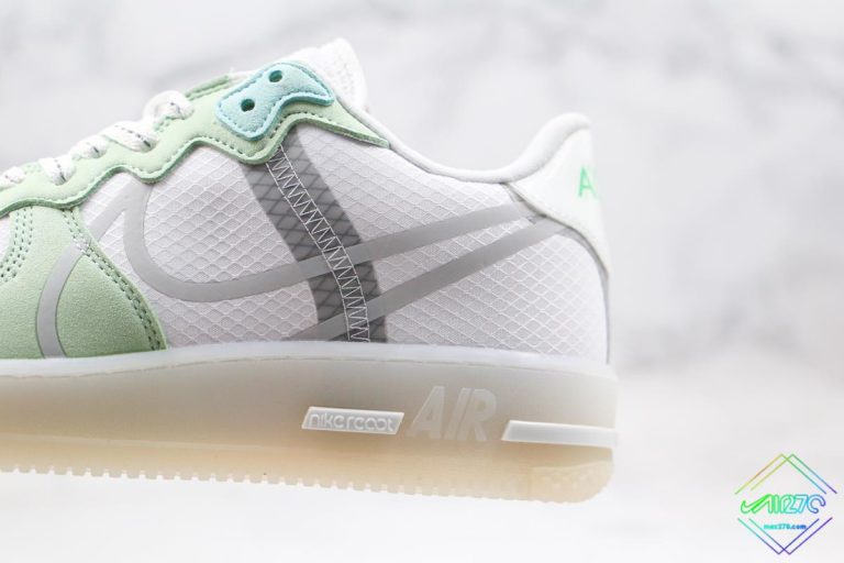 nike air force 1 white with mint green tick