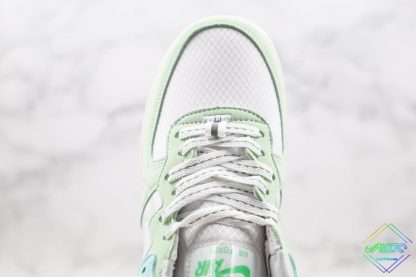 Nike Air Force 1 React Mint Green upper