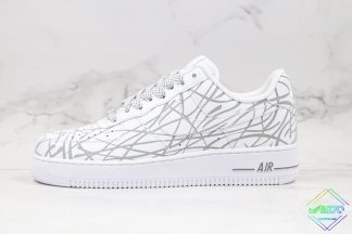 Nike Air Force 1 White 3M Reflective