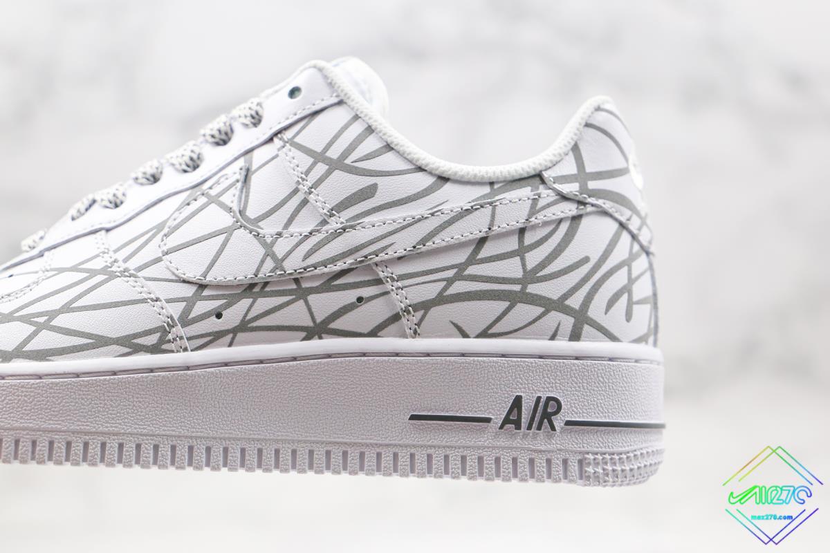 nike air force white reflective