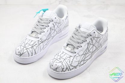 nike reflective shoes white