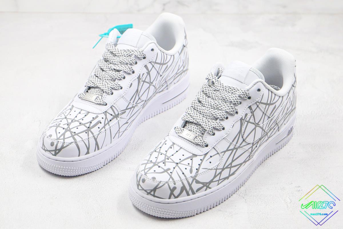 nike air force white reflective