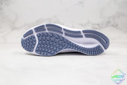 Nike Air Zoom Pegasus 37X Grey-Slight Blue bottom sole